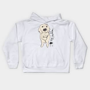 Golden Retriever, I love my Golden Kids Hoodie